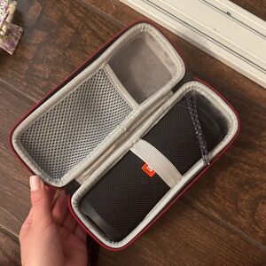 Black Portable Speaker with Case